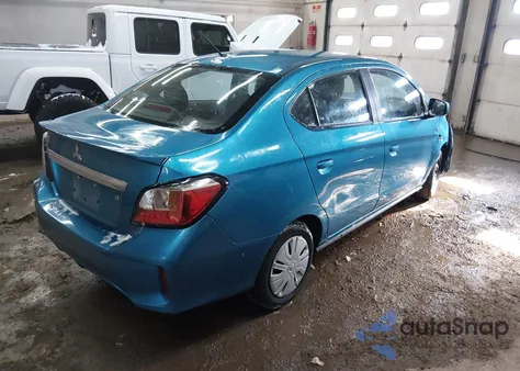 2024 Mitsubishi Mirage G4 Es из США, поврежденный, VIN ML32FUFJ6RHF04524